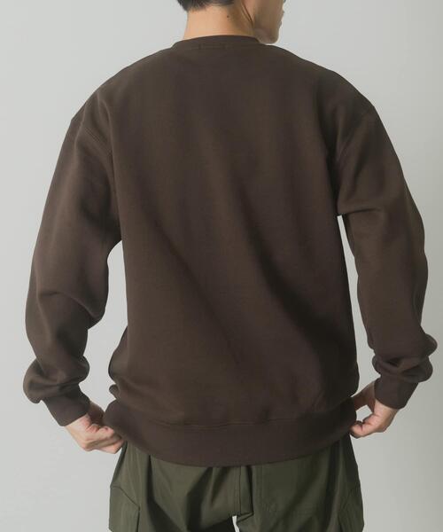 ITEMS URBANRESEARCH（アイテムズ アーバンリサーチ）の「発熱機能×裏起毛フェードトップス（スウェット・メンズ・ブラック/ネイビー/ブラウン/ボルドー・MEDIUM/LARGE）」の20枚目の写真