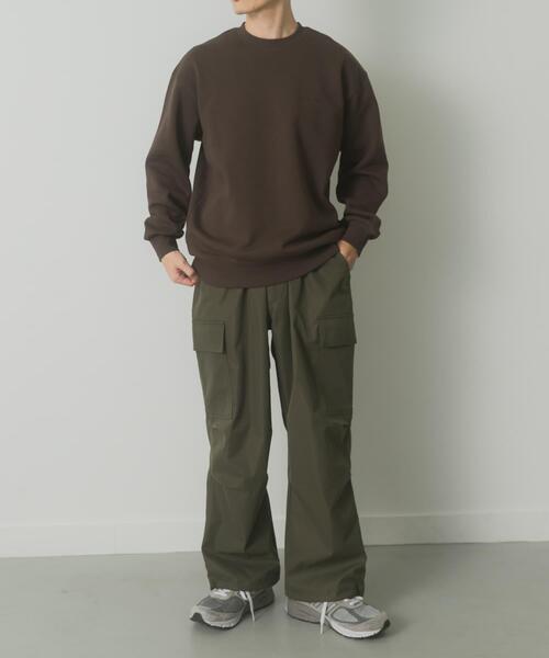 ITEMS URBANRESEARCH（アイテムズ アーバンリサーチ）の「発熱機能×裏起毛フェードトップス（スウェット・メンズ・ブラック/ネイビー/ブラウン/ボルドー・MEDIUM/LARGE）」の21枚目の写真