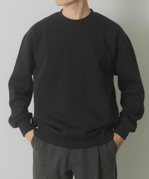 ITEMS URBANRESEARCH（アイテムズ アーバンリサーチ）の「発熱機能×裏起毛フェードトップス（スウェット・メンズ・ブラック/ネイビー/ブラウン/ボルドー・MEDIUM/LARGE）」の21枚目の写真