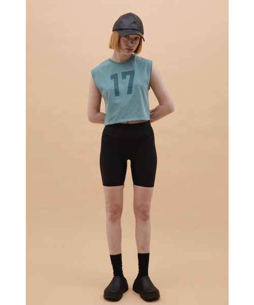 K-GARMENT(カメント)の「W 17プリントスリーブレス ミント(Tシャツ/カットソー・レディース・その他・SMALL/X-SMALL)」の1枚目の写真