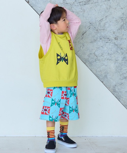 MARKEY'S（マーキーズ）の「パイルクルーベスト（ベスト・キッズ・イエロー/ラベンダー/チャコール・90/100/110/120/130/140/150）」の13枚目の写真