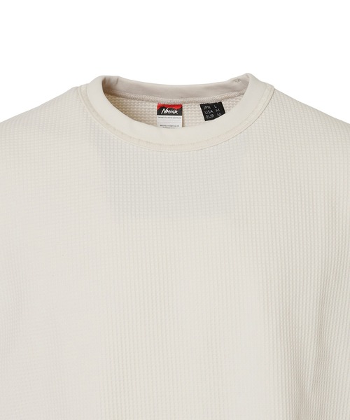 NANGA（ナンガ）の「AIRFLEX WAFFLE S／S TEE/エアフレックス ワッフル ショートスリーブ Tシャツ（Tシャツ/カットソー・メンズ・ホワイト/ブラック/ブルー系その他・XL/L/M/S）」の18枚目の写真