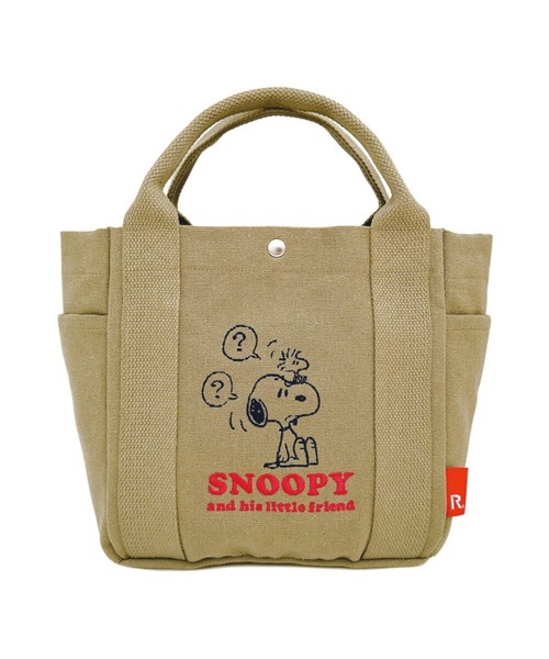 ROOTOTE（ルートート）の「ROOTOTE ルートート IP.デリ.Peanuts-0J（トートバッグ・レディース・アイボリー/カーキ/グレー・FREE）」の9枚目の写真
