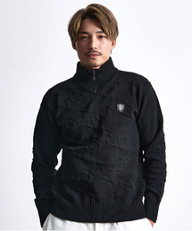 VIOLA（ヴィオラ）の「『VIOLA rumore/ヴィオラ ルモーレ』ハーフジップJQセーター（ニット/セーター）」