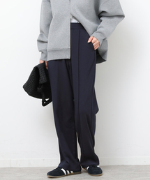 NONIRONジョーゼットワイドストレートパンツ