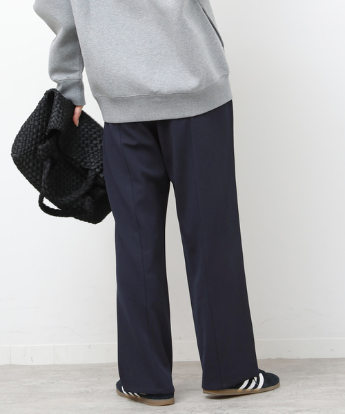 JOURNAL STANDARD relume(ジャーナルスタンダード レリューム)の「NONIRONジョーゼットワイドストレートパンツ(その他パンツ・レディース・ブラック/ネイビー・FREE)」の12枚目の写真