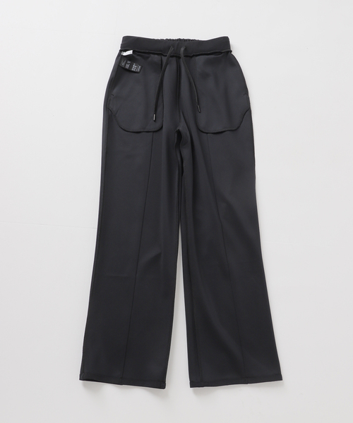 JOURNAL STANDARD relume(ジャーナルスタンダード レリューム)の「NONIRONジョーゼットワイドストレートパンツ(その他パンツ・レディース・ブラック/ネイビー・FREE)」の21枚目の写真