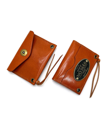 NO MAS（ノーマス）の「HOLE CARD CASE vol.1(ORANGE TAN)（札入れ/マネークリップ）」