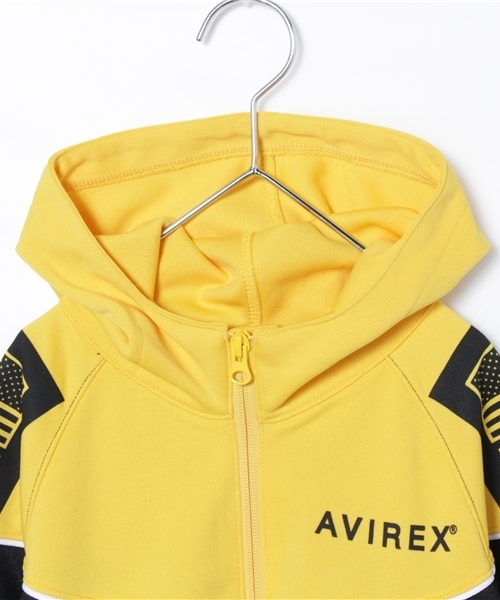 AVIREX（アヴィレックス）の「avirex/ アヴィレックス/KIDS/HOODIE ATHLETIC JACKET/ フーディー　アスレチック　ジャケット/ Belle（パーカー・キッズ・ブラック/ホワイト・M/S/L）」の7枚目の写真