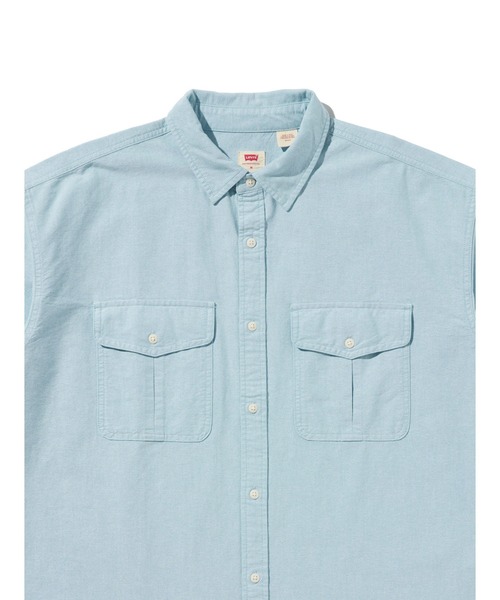 Levi's(リーバイス)の「Levi's/リーバイス パシフィカ ルーズシャツ(シャツ/ブラウス・メンズ・ブルー・XL/L/M/S)」の4枚目の写真
