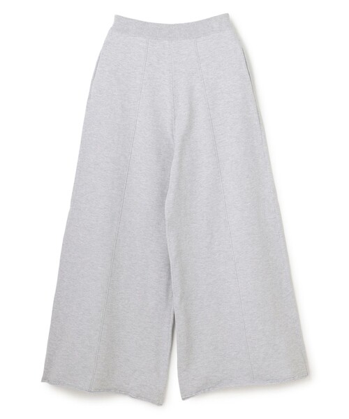 uncrave(アンクレイヴ)の「スウェットライクニット パンツ(その他パンツ・レディース・ブラック系/ライトグレー系/ホワイト系・F)」の3枚目の写真