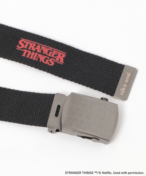niko and...(ニコアンド)の「【STRANGER THINGS】コラボガチャベルト(ベルト・レディース・ブラック/ブルー/オフホワイト・0)」の18枚目の写真