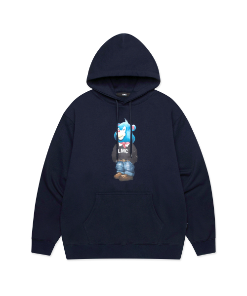 LMCの「PAINTING LOSTY HOODIE navy(パーカー・レディース・その他・S/M/L/XL)」の1枚目の写真