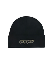 GRAM OUNCE POUND（グラムオンスポンド）の「G1 Logo Patch Cuff Beanie_Black（ニットキャップ/ビーニー）」