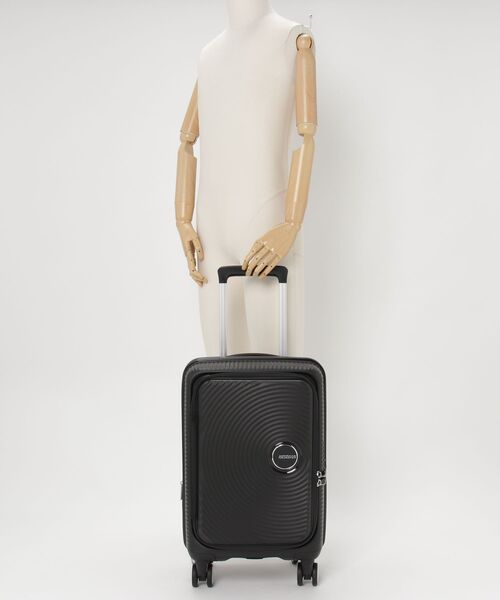 AMERICAN TOURISTER(アメリカンツーリスター)の「アメリカンツーリスター CURIO スピナー55/20 EXP ブックオープニング ブラック(スーツケース/キャリーバッグ・メンズ・ブラック・S)」の10枚目の写真
