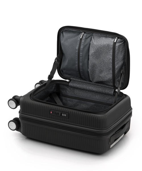 AMERICAN TOURISTER(アメリカンツーリスター)の「アメリカンツーリスター CURIO スピナー55/20 EXP ブックオープニング ブラック(スーツケース/キャリーバッグ・メンズ・ブラック・S)」の6枚目の写真