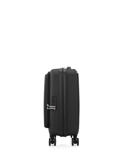 AMERICAN TOURISTER(アメリカンツーリスター)の「アメリカンツーリスター CURIO スピナー55/20 EXP ブックオープニング ブラック(スーツケース/キャリーバッグ・メンズ・ブラック・S)」の3枚目の写真