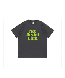 ビビッド OG ロゴ 半袖Tシャツ (チャコール)