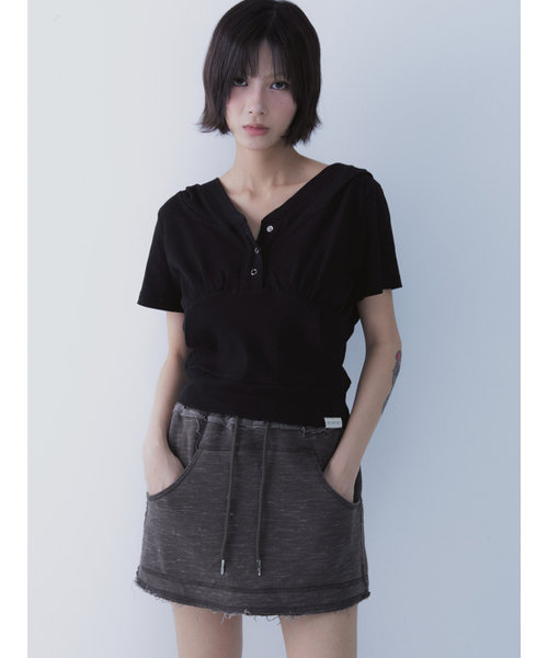 SETSETSET(セットセットセット)の「ヘイズ スカートパンツ カーキ(その他パンツ・レディース・その他・ONE SIZE)」の7枚目の写真