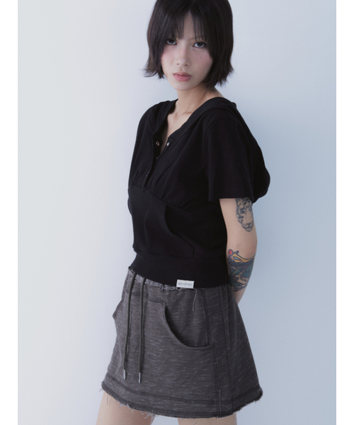 SETSETSET(セットセットセット)の「ヘイズ スカートパンツ カーキ(その他パンツ・レディース・その他・ONE SIZE)」の9枚目の写真
