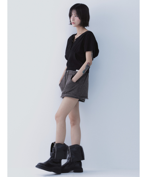 SETSETSET(セットセットセット)の「ヘイズ スカートパンツ カーキ(その他パンツ・レディース・その他・ONE SIZE)」の10枚目の写真