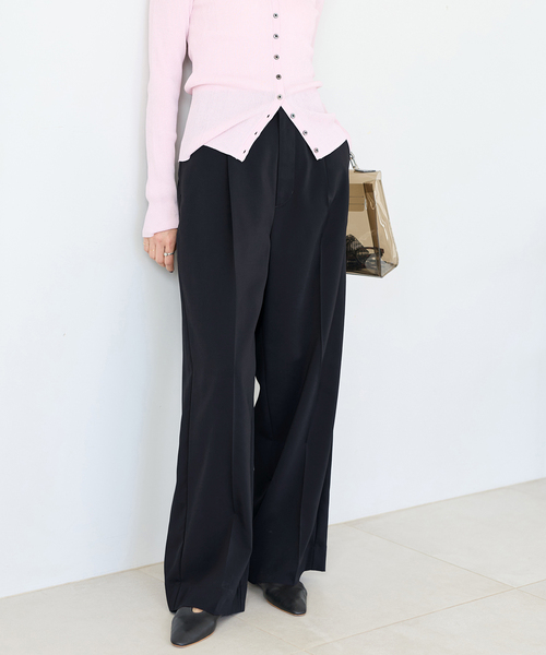 IENA（イエナ）の「ハイツイストツイルスラックス（スラックス・レディース・アイボリー/ブラウン/ネイビー・34/36/38/40）」の10枚目の写真