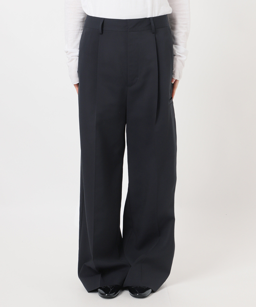 IENA（イエナ）の「ハイツイストツイルスラックス（スラックス・レディース・アイボリー/ブラウン/ネイビー・34/36/38/40）」の21枚目の写真