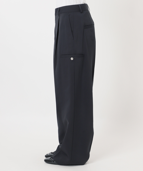 IENA（イエナ）の「ハイツイストツイルスラックス（スラックス・レディース・アイボリー/ブラウン/ネイビー・34/36/38/40）」の22枚目の写真