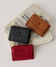 BONLECILL（ボンルシール）の「【BONLECILL Marche】クラシックパスケース/コインケース カードケース 定期入れ ミニ財布 ミニウォレット（カードケース）」