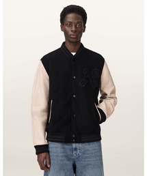 ALLSAINTS（オールセインツ）の「HOLLOWAY BOMBER JACKET | HOLLOWAY ボンバー ジャケット（スタジャン）」