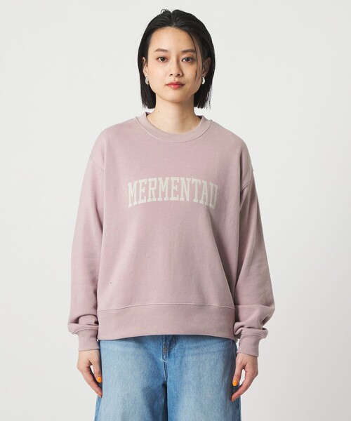 A DAY IN THE LIFE UNITED ARROWS(アデイインザライフユナイテッドアローズ)の「エアリー ロゴ スウェット <A DAY IN THE LIFE>(スウェット・レディース・ライトグレー/ネイビー/ライトピンク・FREE)」の7枚目の写真