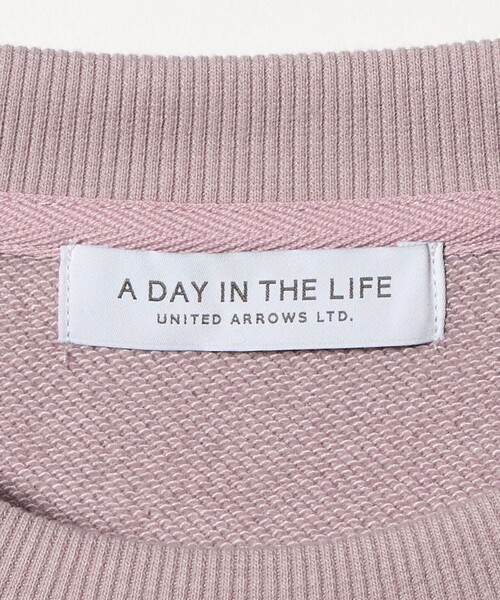 A DAY IN THE LIFE UNITED ARROWS(アデイインザライフユナイテッドアローズ)の「エアリー ロゴ スウェット <A DAY IN THE LIFE>(スウェット・レディース・ライトグレー/ネイビー/ライトピンク・FREE)」の17枚目の写真
