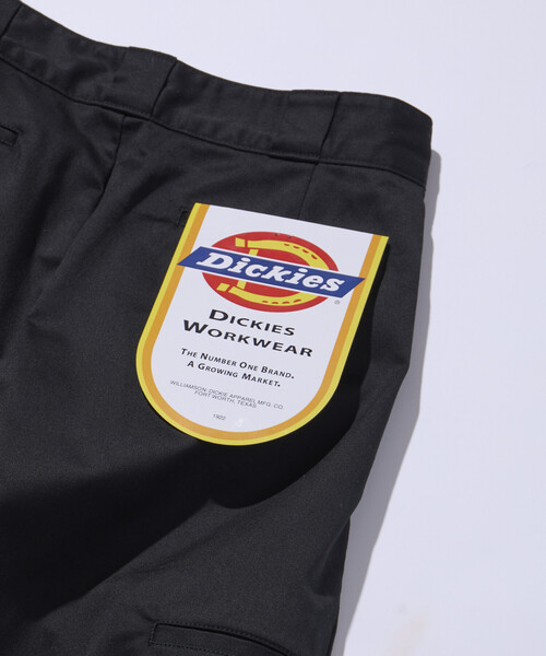 FREAK'S STORE(フリークスストア)の「限定展開 Dickies×FREAK'S STORE ディッキーズ 別注 ワイドシルエット クロスタック ワークショーツ 短パン ハーフパンツ ショートパンツ(その他パンツ・メンズ・ベージュ/インディゴブルー/ブラック/ブラック系その他・SMALL/MEDIUM/LARGE)」の7枚目の写真