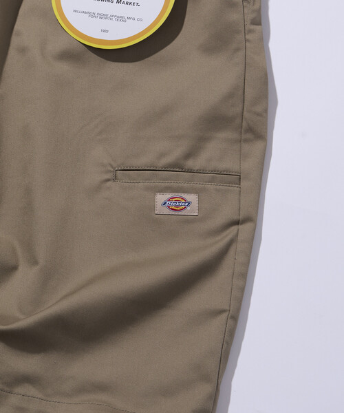 FREAK'S STORE(フリークスストア)の「限定展開 Dickies×FREAK'S STORE ディッキーズ 別注 ワイドシルエット クロスタック ワークショーツ 短パン ハーフパンツ ショートパンツ(その他パンツ・メンズ・ベージュ/インディゴブルー/ブラック/ブラック系その他・SMALL/MEDIUM/LARGE)」の13枚目の写真