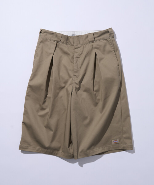FREAK'S STORE(フリークスストア)の「限定展開 Dickies×FREAK'S STORE ディッキーズ 別注 ワイドシルエット クロスタック ワークショーツ 短パン ハーフパンツ ショートパンツ(その他パンツ・メンズ・ベージュ/インディゴブルー/ブラック/ブラック系その他・SMALL/MEDIUM/LARGE)」の15枚目の写真