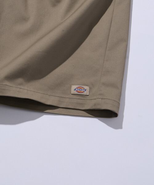 FREAK'S STORE(フリークスストア)の「限定展開 Dickies×FREAK'S STORE ディッキーズ 別注 ワイドシルエット クロスタック ワークショーツ 短パン ハーフパンツ ショートパンツ(その他パンツ・メンズ・ベージュ/インディゴブルー/ブラック/ブラック系その他・SMALL/MEDIUM/LARGE)」の16枚目の写真