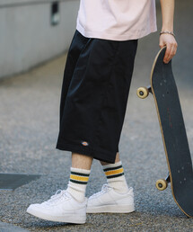 限定展開 Dickies×FREAK'S STORE ディッキーズ 別注 ワイドシルエット クロスタック ワークショーツ 短パン ハーフパンツ ショートパンツ
