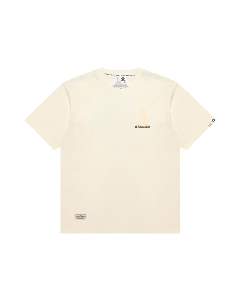 AAPE BY A BATHING APE(エーエイプバイアベイシングエイプ)の「AAPE FANCY MAIN TEE(Tシャツ/カットソー・メンズ・ブラック/アイボリー・LARGE/MEDIUM/SMALL/X-LARGE/XX-LARGE)」の2枚目の写真