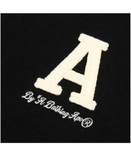 AAPE BY A BATHING APE(エーエイプバイアベイシングエイプ)の「AAPE FANCY MAIN TEE(Tシャツ/カットソー・メンズ・ブラック/アイボリー・LARGE/MEDIUM/SMALL/X-LARGE/XX-LARGE)」の4枚目の写真
