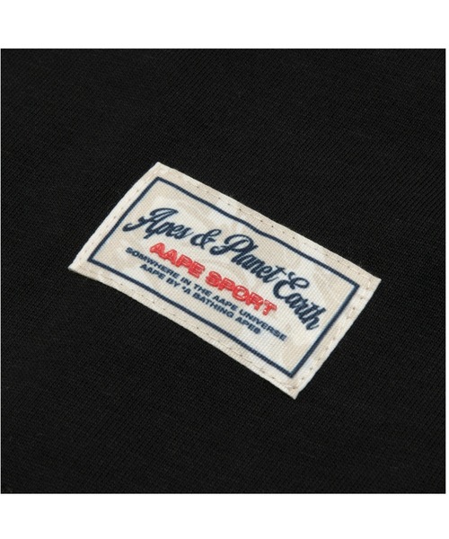 AAPE BY A BATHING APE(エーエイプバイアベイシングエイプ)の「AAPE FANCY MAIN TEE(Tシャツ/カットソー・メンズ・ブラック/アイボリー・LARGE/MEDIUM/SMALL/X-LARGE/XX-LARGE)」の5枚目の写真