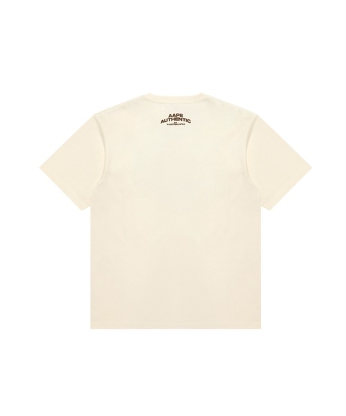 AAPE BY A BATHING APE(エーエイプバイアベイシングエイプ)の「AAPE FANCY MAIN TEE(Tシャツ/カットソー・メンズ・ブラック/アイボリー・LARGE/MEDIUM/SMALL/X-LARGE/XX-LARGE)」の7枚目の写真