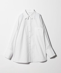 PROVOKE  | ＜provoke＞ストライプ レイヤード ビッグシャツ(シャツ/ブラウス)