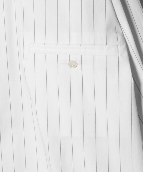 PROVOKE (プロヴォーク)の「<provoke>ストライプ レイヤード ビッグシャツ(シャツ/ブラウス・レディース・オフホワイト・FREE)」の6枚目の写真