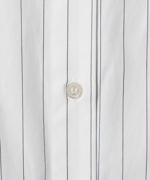 PROVOKE (プロヴォーク)の「<provoke>ストライプ レイヤード ビッグシャツ(シャツ/ブラウス・レディース・オフホワイト・FREE)」の5枚目の写真