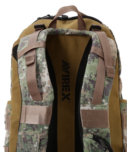AVIREX（アヴィレックス）の「《直営店限定》REFLECT RIP RUCKSACK / リフレクト リップ リュックサック / AVIREX / アヴィレックス（バックパック/リュック・メンズ・グリーン系カモフラージュ/ブラック・FREE）」の19枚目の写真