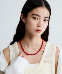 JEANASIS | ガラスビーズネックレス/638295(ネックレス)
