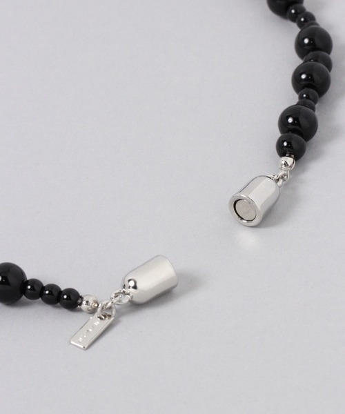JEANASIS（ジーナシス）の「ガラスビーズネックレス/638295（ネックレス・レディース・ブラック/レッド・FREE）」の9枚目の写真