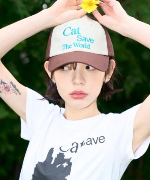 CATSAVETHEWORLD(キャットセーブザワールド)の「◇CATSAVETHEWORLD◇ブランド直輸入正規品/ピクセルアートクロップティー Pixel Crop T(Tシャツ/カットソー・レディース・ブラック/ホワイト・FREE)」の19枚目の写真