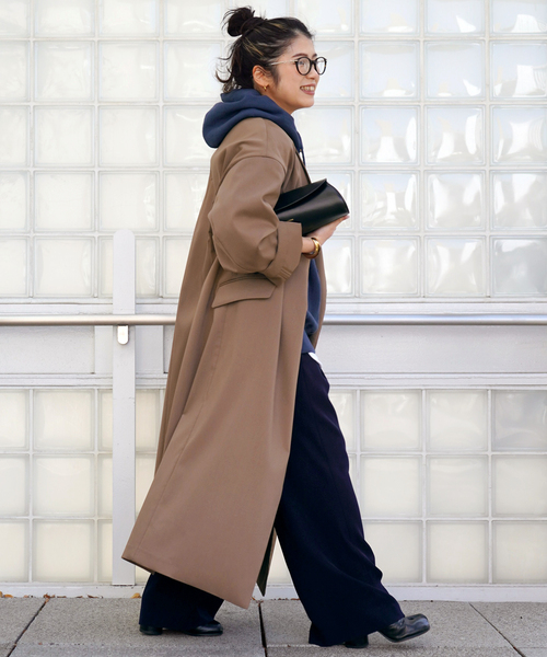 AP STUDIO（エーピーストゥディオ）の「グレースコート（その他アウター・レディース・ブラック/キャメル・36/38）」の4枚目の写真