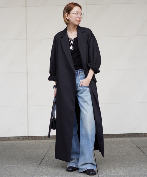 AP STUDIO（エーピーストゥディオ）の「グレースコート（その他アウター・レディース・ブラック/キャメル・36/38）」の6枚目の写真